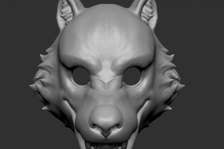 Маска волка (из игры Tiny Bunny)