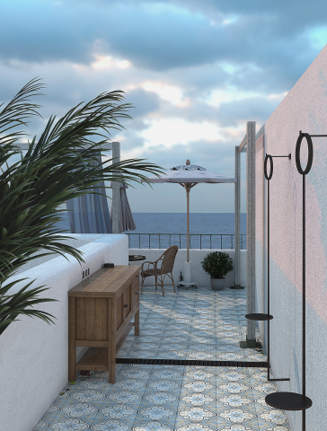 Закрытое кафе. Октябрь.