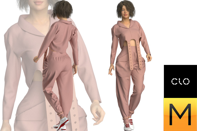 Stylish outfit.