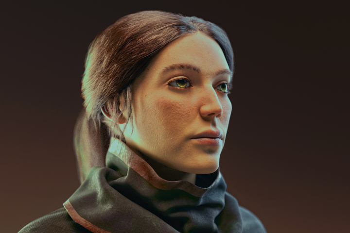 Woman archer