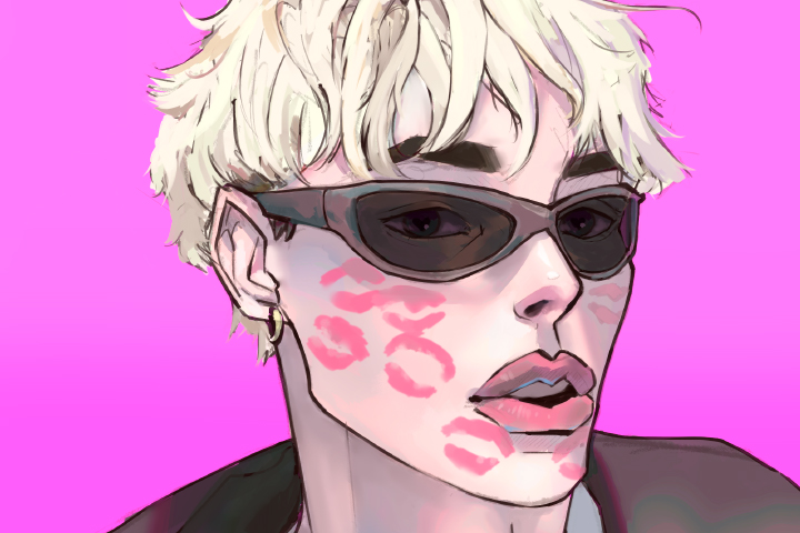 Рисунок парня из Pinterest