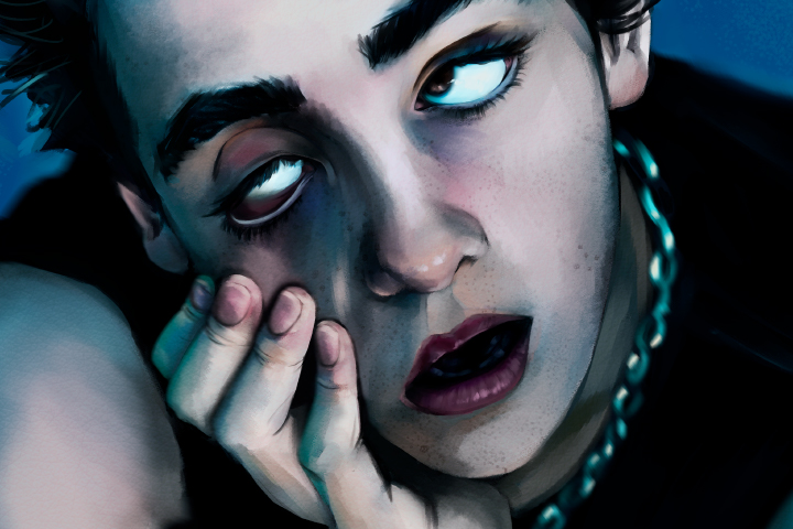 Работа портрет по фотографии