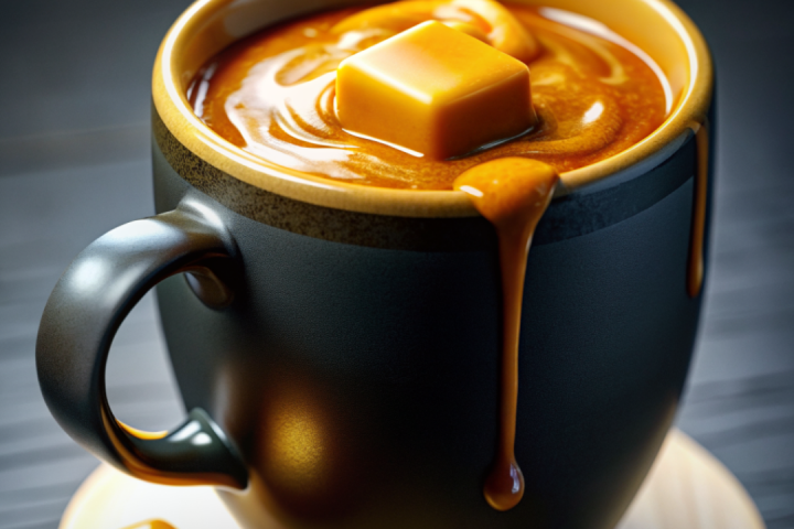 Кофейный креатив Карамель