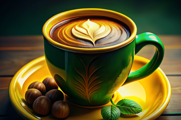 Кофейный креатив Орех