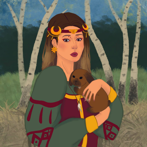 Портрет девушки