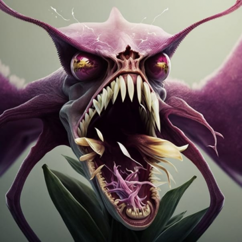 Хищная орхидея