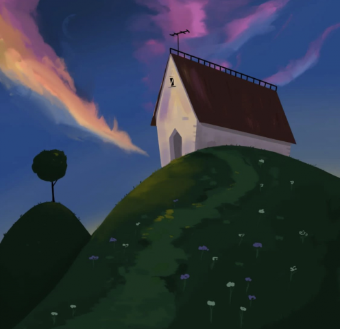 Дом на холме