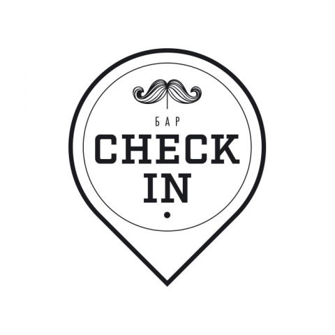 Логотип, бар Check In