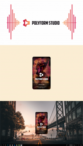 Сплэш-скрин "PolyformStudio"