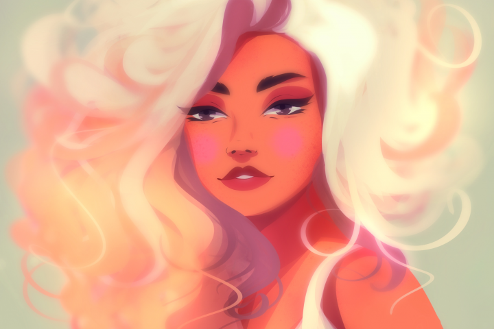 Портретная иллюстрация