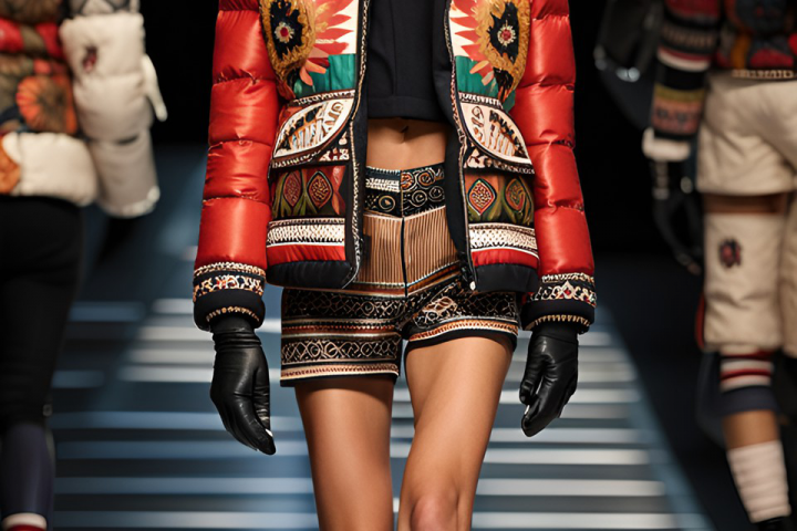 Дизайн коллекции женской одежды: Осень-Зима, тема - "Индейцы"