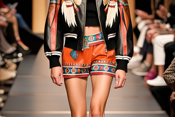 Дизайн коллекции женской одежды: Осень-Зима, тема - "Индейцы"