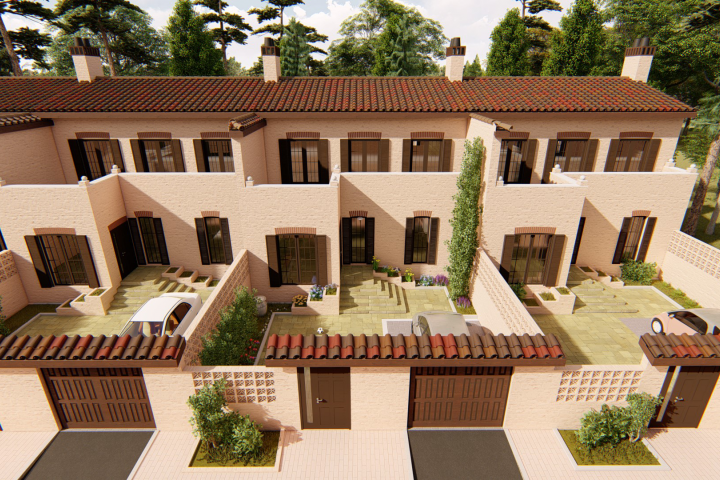 Таунхаусы стиль "Прованс"