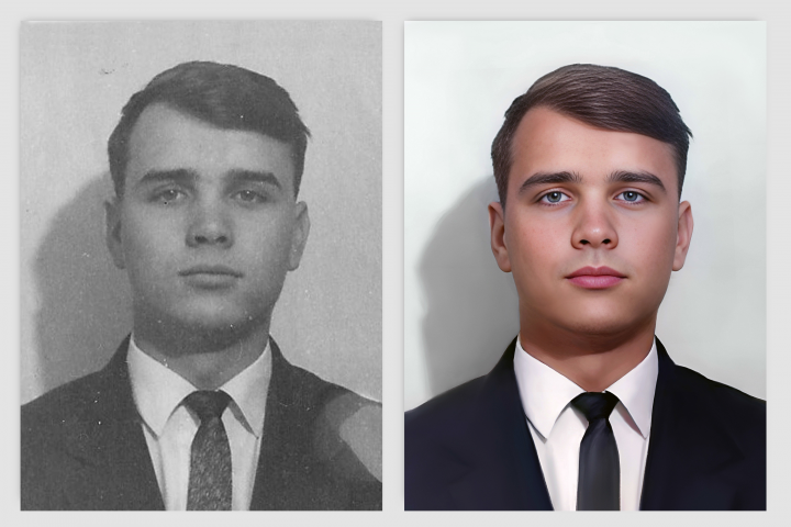 Восстановление фотографий, ретушь, колоризация