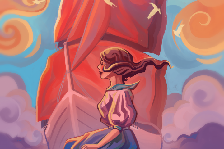 Иллюстрация для обложки книги