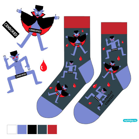 дизайн носков