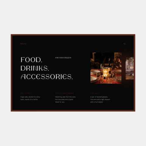 Сайт аксессуаров для праздников