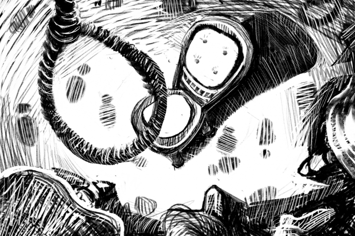 Иллюстрация к книге Фёдора Сологуба "Мелкий бес"
