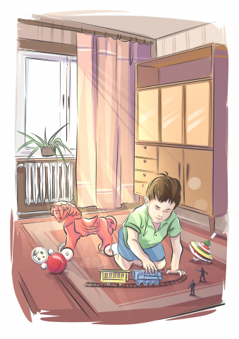 Иллюстрация к сборнику стихотворений