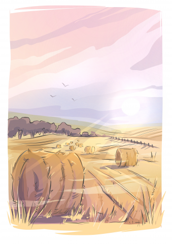 Иллюстрация к сборнику стихотворений