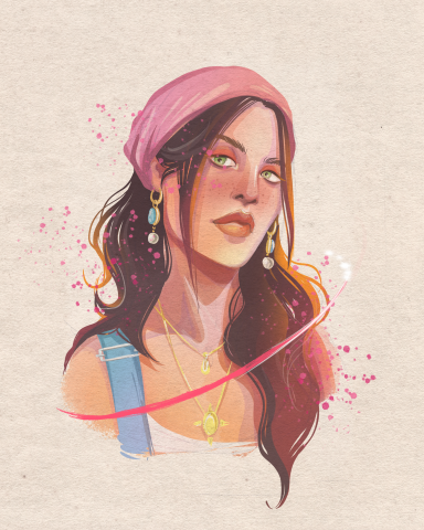 Стилизованный портрет