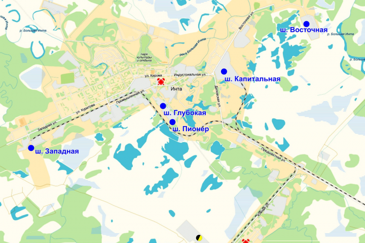 Карта промрайона