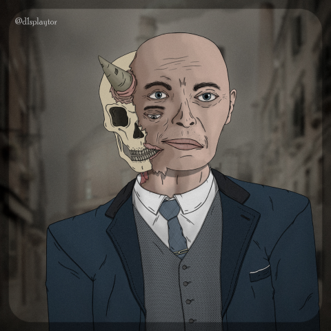 The Half-faced