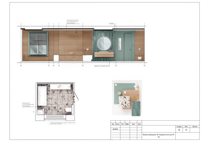 Развёртка стен