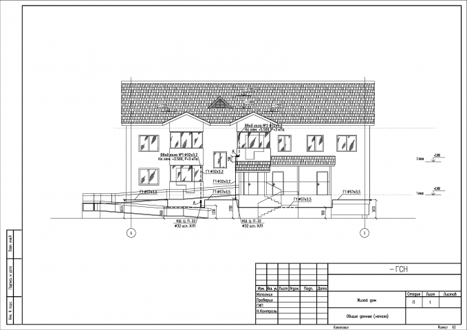 Внутреннее и наружное газоснабжение многоквартирного дома