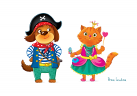 Лучшие друзья Принцесса и Пират