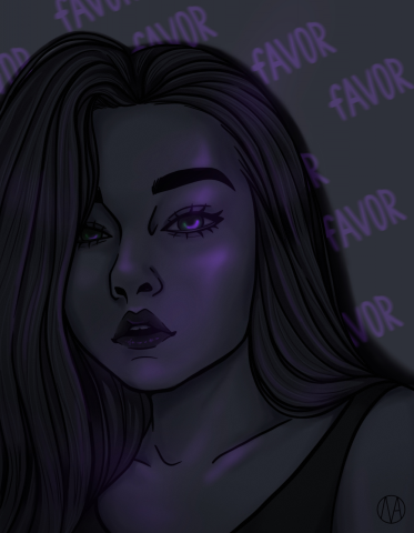 Портрет подруги