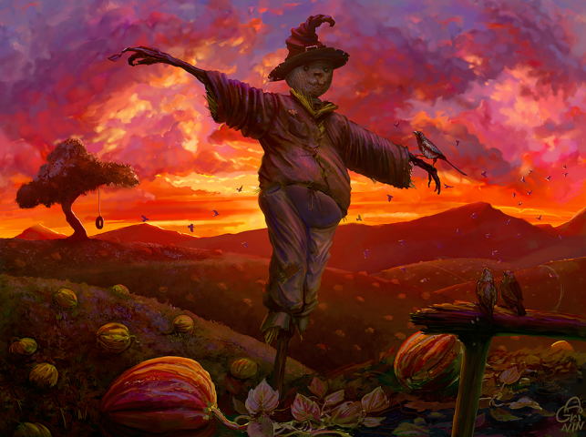 "Scarecrow", иллюстрация