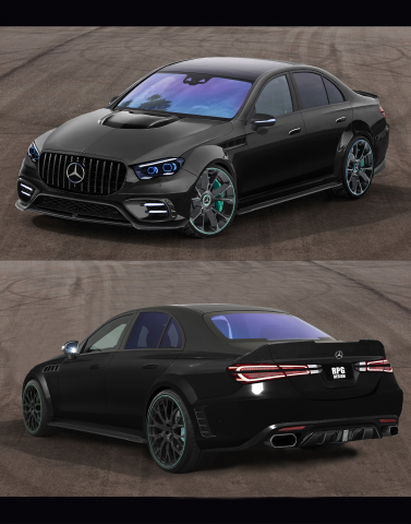 Проект обвеса Mercedes