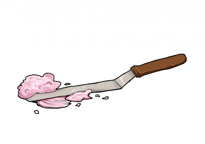 Лопатка для крема