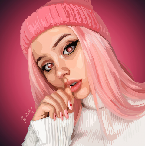 Векторный портрет