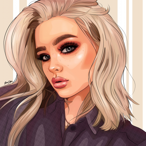 Векторный портрет