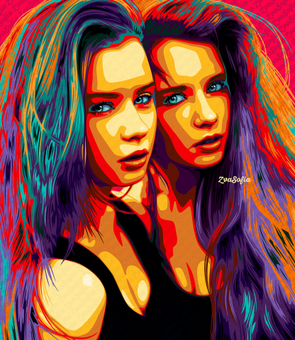 Pop art lux/ Поп арт люкс