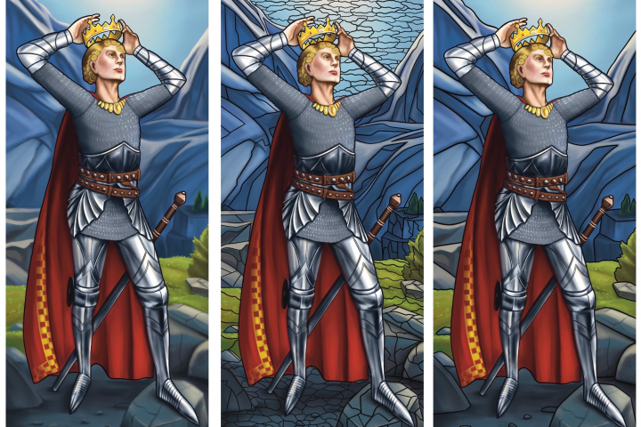 Витражные окна