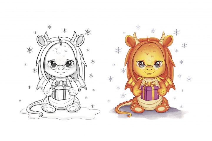 Персонажи драконы