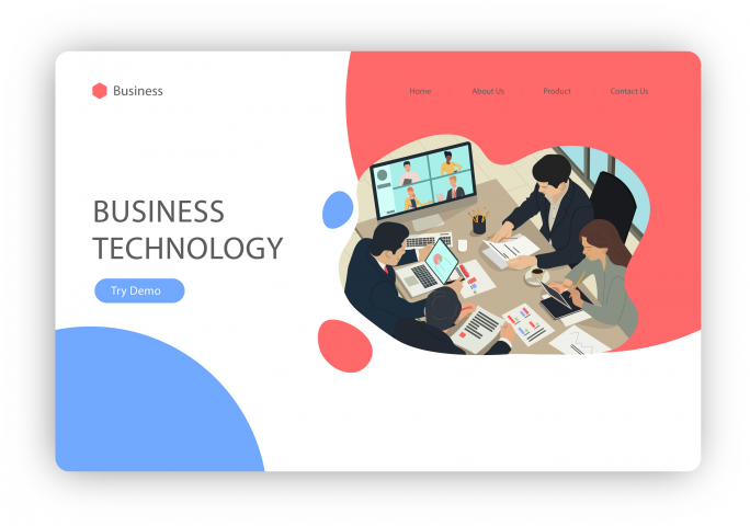 Бизнес иллюстрация