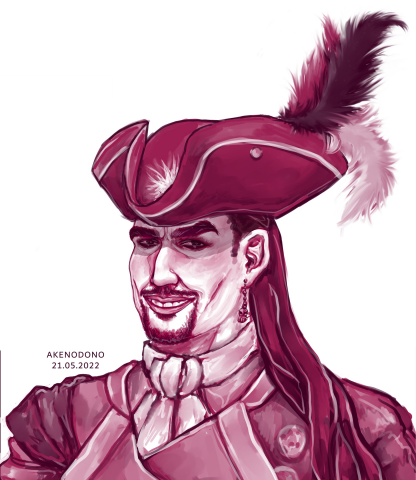 Заказ. Скетч в формате портрета.