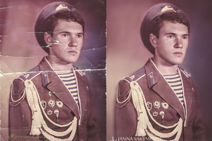 Реставрация старой фотографии