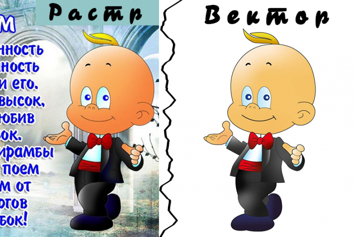 Отрисовка в вектор