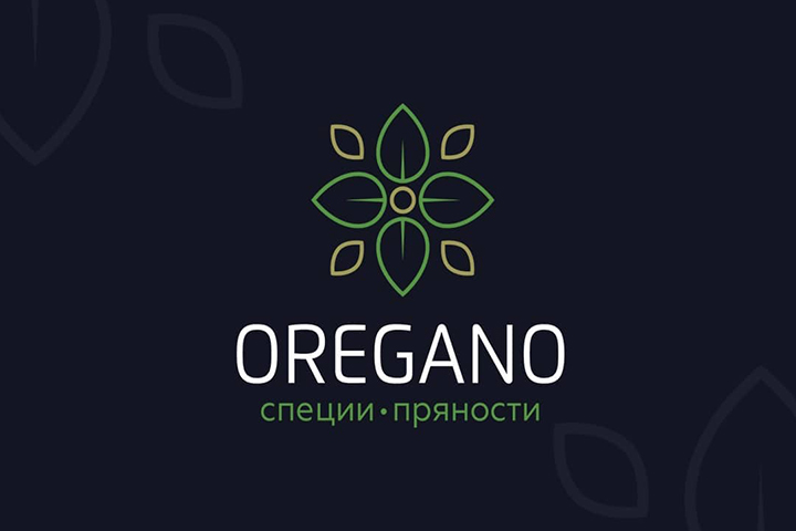 Айдентика для магазина специи OREGANO