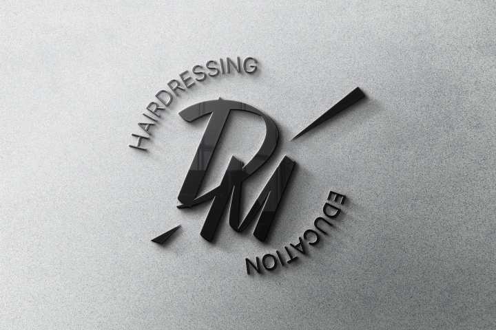 Логотип для курсов по парикмахерскому мастерству