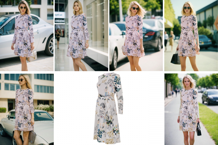 Фотосъемка одежды и генерация модели