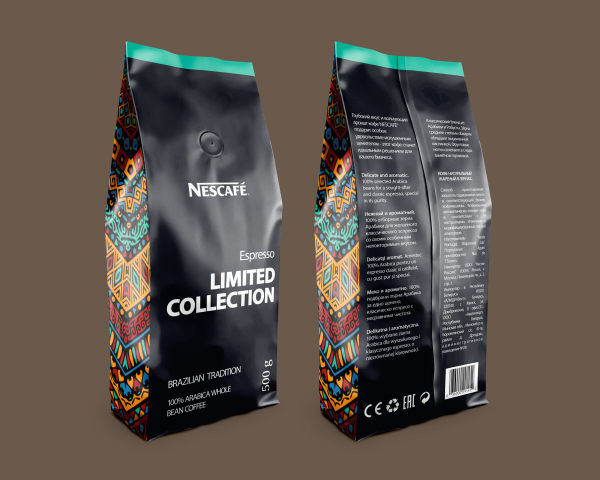Упаковка кофе "Nescafe"