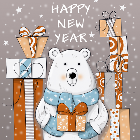 Открытка_Мишка (НГ)