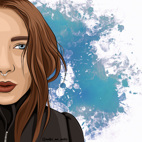 Кристина. Портрет.