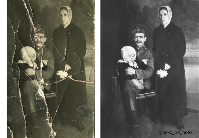 Ретушь и восстановление фотографий